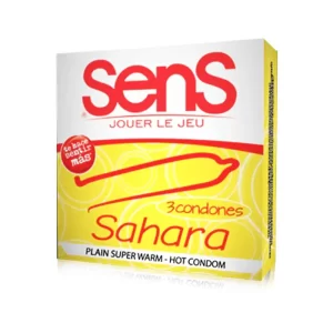 CONDONES SENS SAHARA x3